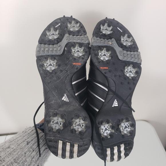 Adidas Golf Lite 816187 Lace Up Black GOLF Shoes Women's Size US 9. - Picture 11 of 11